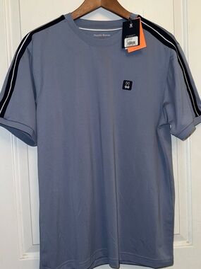 Psycho Bunny NWT Ford Sport Tee in Tempest Blue